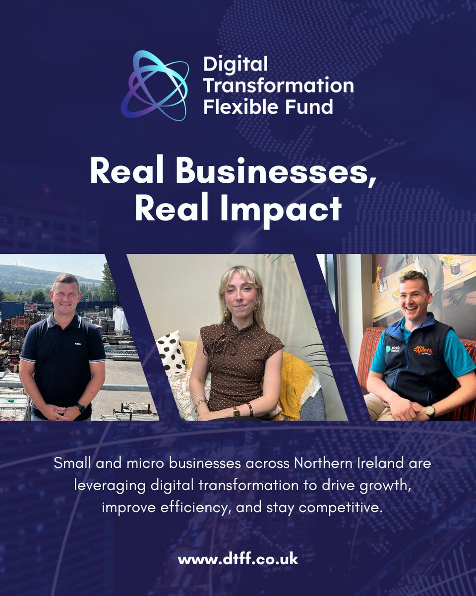 lisburnccc's tweet image. Innovation isn’t just for tech firms.

#DTFF helps NI businesses in farming, retail, hospitality and more adopt smart digital solutions.

You know your industry, DTFF can help fund the tech.

Learn more: dtff.co.uk/apply-now/
#InnovationForAll #NIbusiness