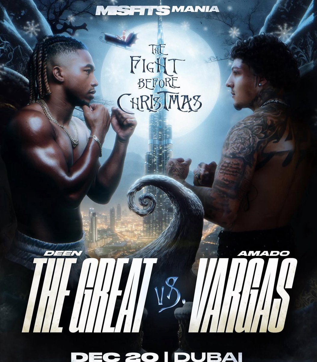 dantheboxingman's tweet photo. ‼️DEEN THE GREAT(1-0 1 KO) VS AMADO VARGAS(13-0 6 KO’s) WILL BE ON THE ANDREW TATE VS CHASE DEMOOR CARD‼️
👀👀

#Boxing #TateDeMoor
💥💥🥊🥊🥊🥊 https://t.co/rBZxPbAiKl