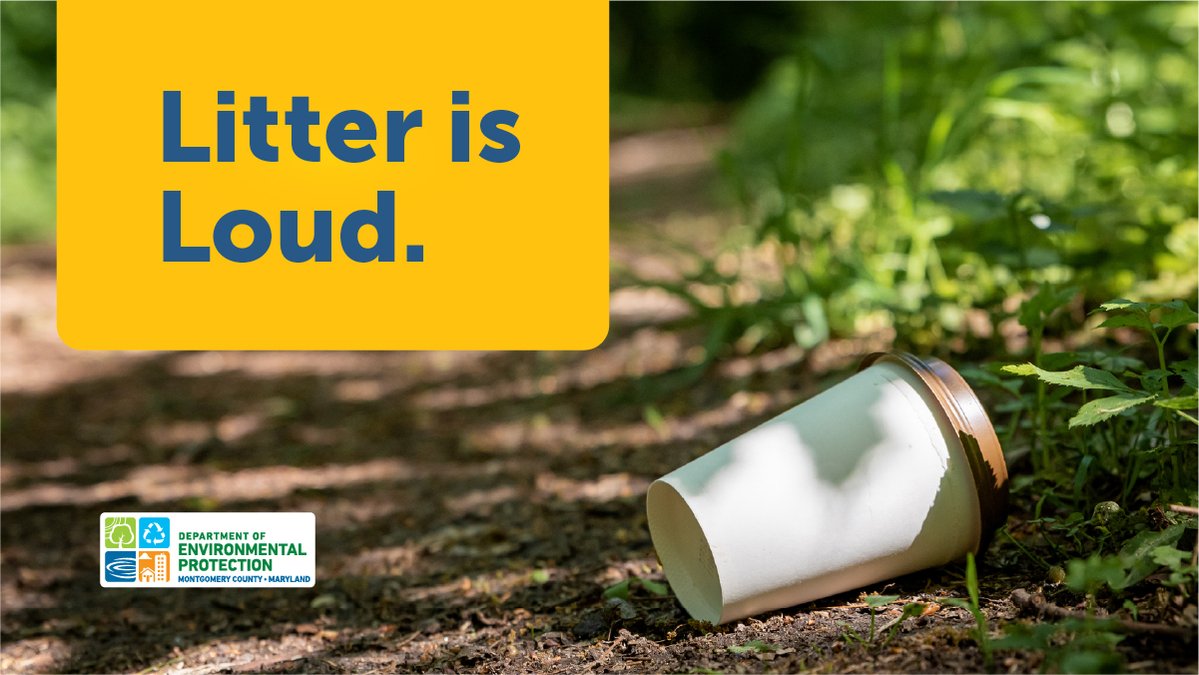 Every piece of trash on the ground says something. Learn how you can limit the noise
bit.ly/KeepItCleanMon…
