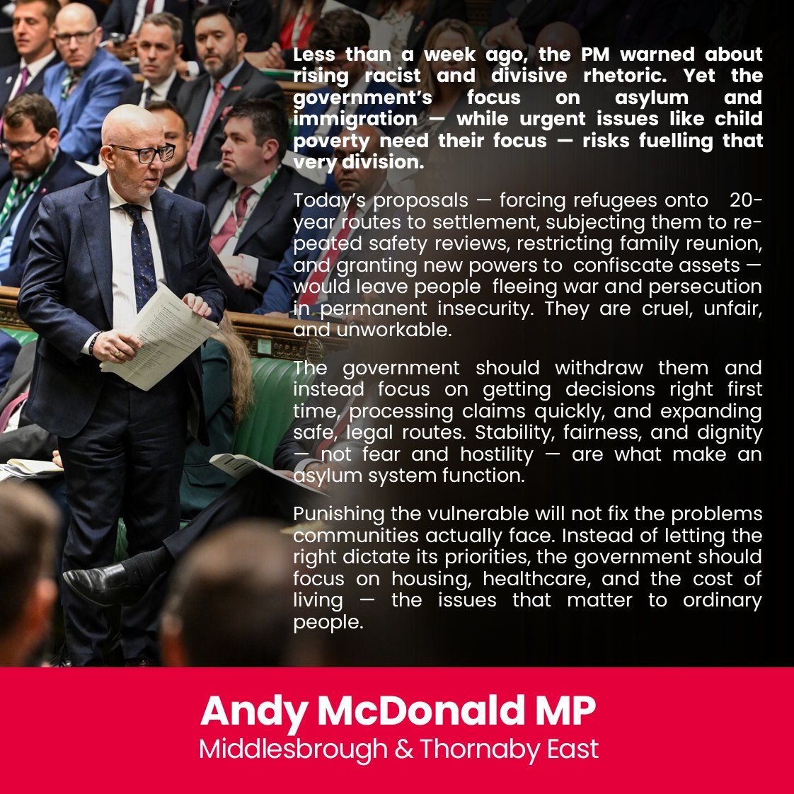 Andy McDonald MP for Middlesbrough & Thornaby East tweet media