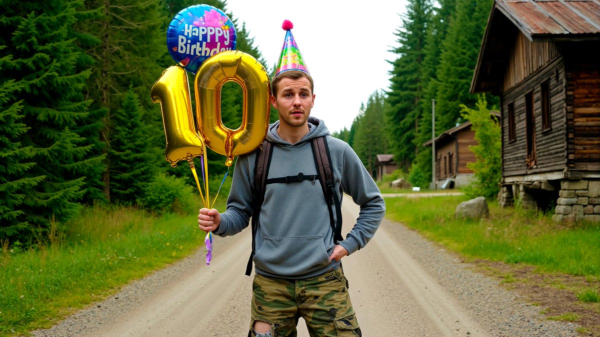 CallMeRive's tweet image. 10 years of streaming on Twitch! 
I&apos;m on air on Twitch and YouTube with a #DayZ (and other games maybe) stream #2980 right now
(a 12 hour one?)
The links are in the next tweet or in my profile
(🖼️ #StableDiffusion, #flux1)