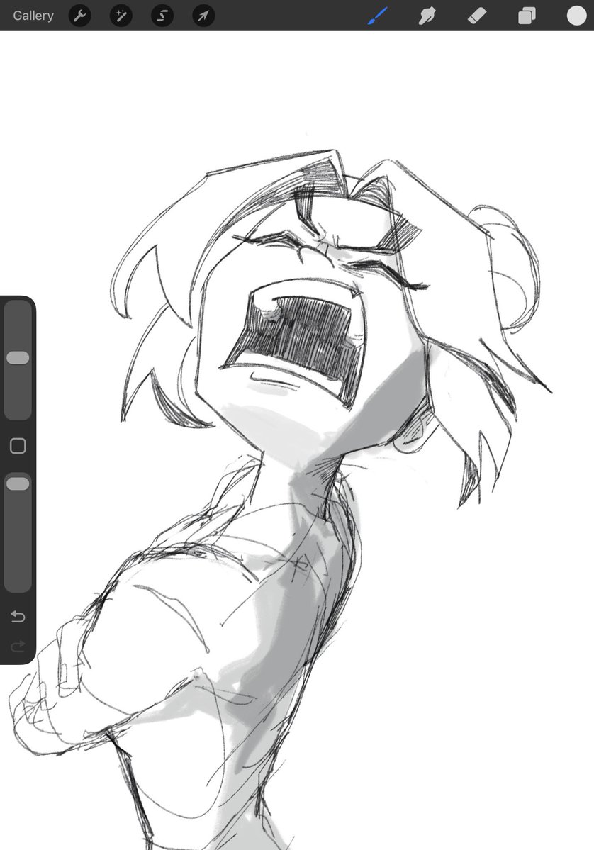 tocadoodles's tweet image. Drawing this particular angle for no reason at all…