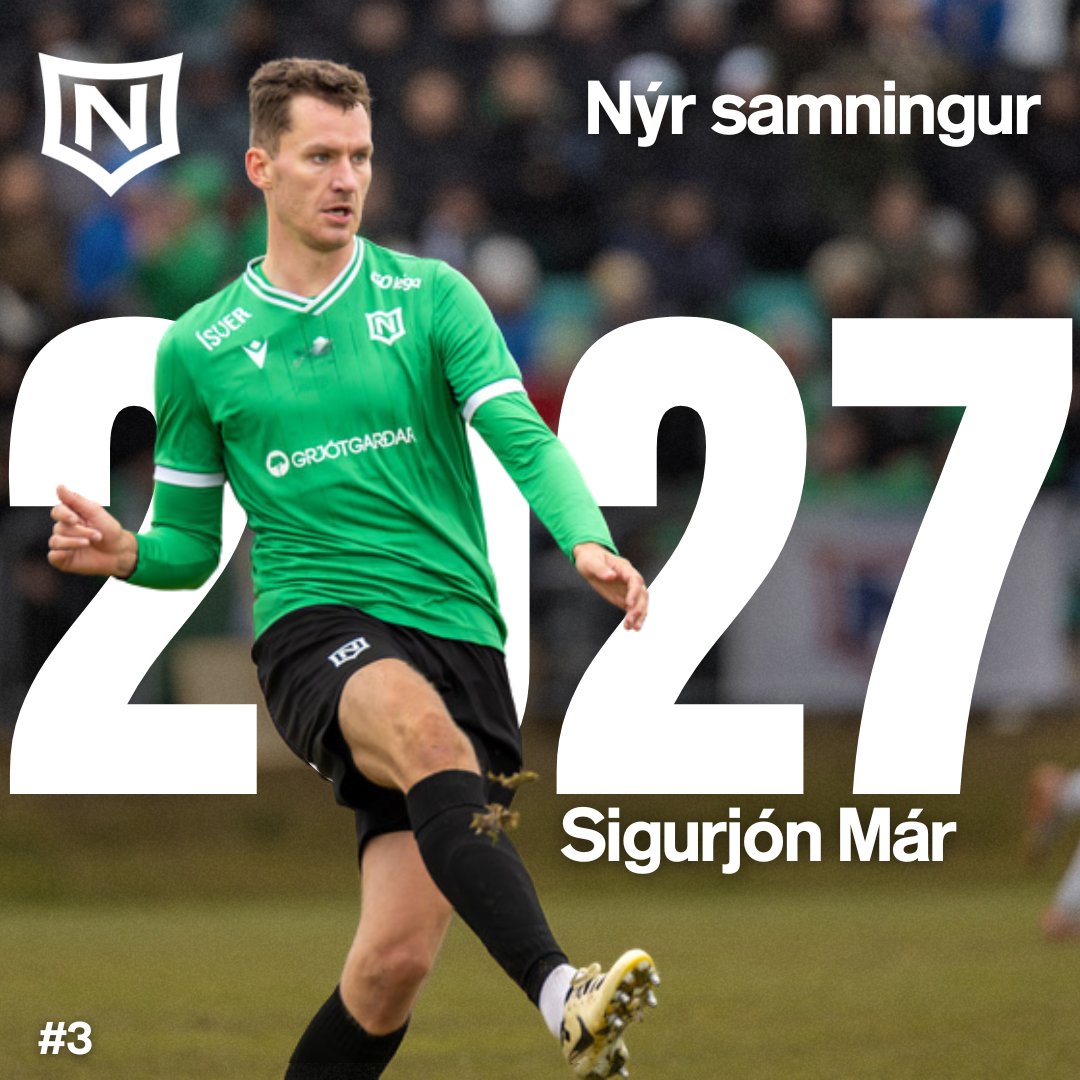 Sigurjón Már hefur framlengt samning sinn við Njarðvík til ársins 2027

Nánar hér: umfn.is/sigurjon-mar-f…

Það er mikið gleðiefni að halda Sigurjóni áfram í röðum Njarðvíkur enda búinn að vera frábær fyrir félagið síðustu fjögur árin.

Til hamingju með nýja samninginn Sigurjón!