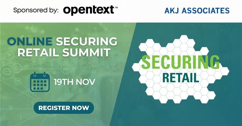OpenTextSec's tweet image. Thrilled to sponsor the Securing Retail Summit hosted by AKJ Associates, happening in two days!

Discover how retailers can tackle today’s toughest cyber challenges—from supply chain breaches to ransomware—by building smarter, more resilient defenses: bit.ly/3LGyfgk