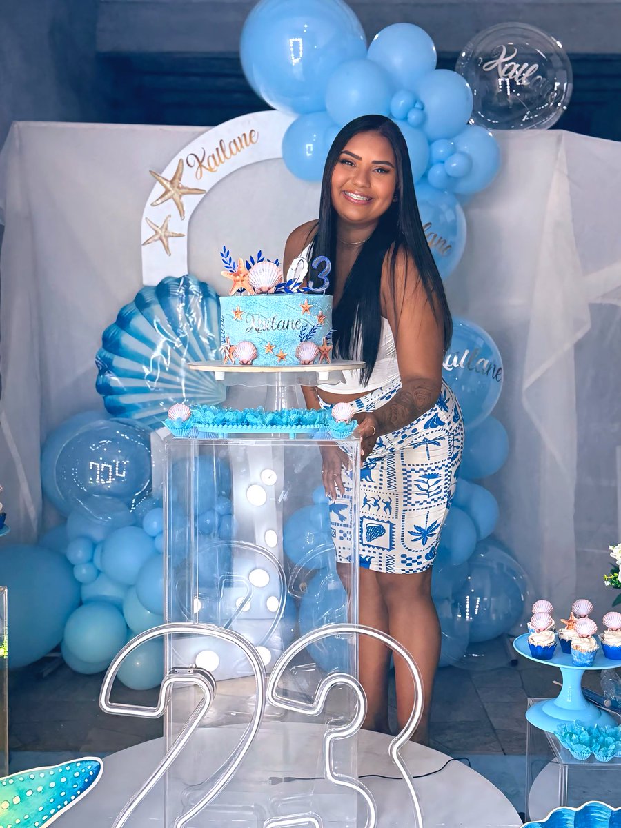 belookailane's tweet photo. Apaixonada demais nessa festa surpresa, foi  lindo, gratidão. ✨🩵🥹 https://t.co/mukAtWv2uU