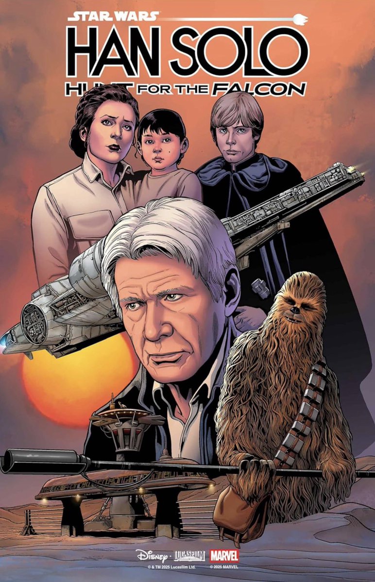 Star Wars: Han Solo - Hunt For The Falcon (2025-) #5 by author Rodney Barnes is available for preorder. Coming January 7th, 2026.

a.co/d/2r0kp2e