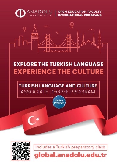 VasingtonEgitim's tweet image. A new Turkish Language and Culture Associate Degree Program has been launched by Anadolu University, offered exclusively to international students and starting with an online Turkish Preparatory Class.

📌 Deadline: Dec 1, 2025
🌐 Apply: aoskayit.anadolu.edu.tr