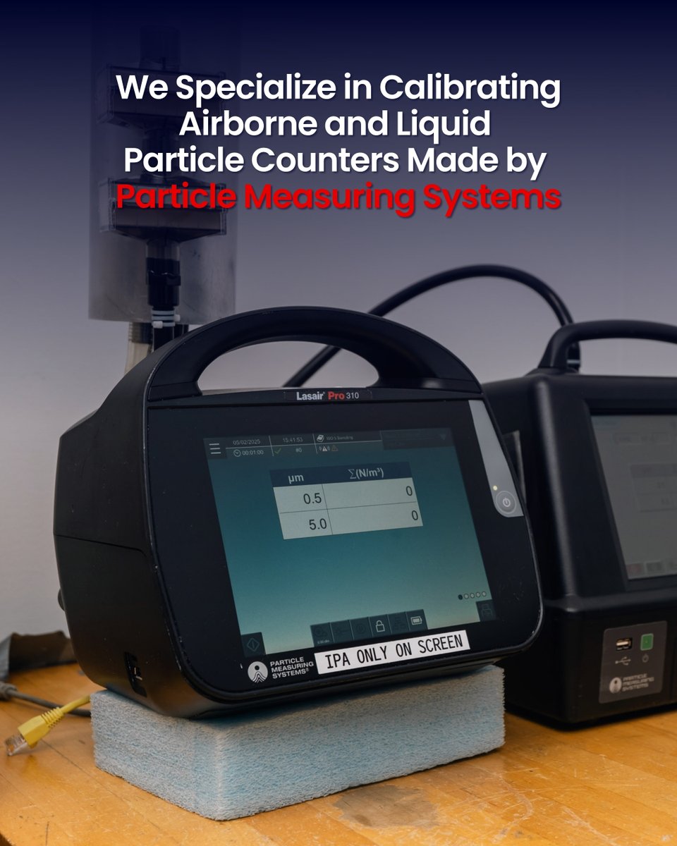 Alpha_Controls's tweet image. Ever wonder how we keep particle counters performing at their best? 🤔

This month on #BenchWatch, we&apos;re spotlighting our Particle Counter Calibration Bench, a system so accurate, even the smallest specs don&apos;t stand a chance. 👀

☝🏻 Request a Quote: bit.ly/3xwr4Lw
