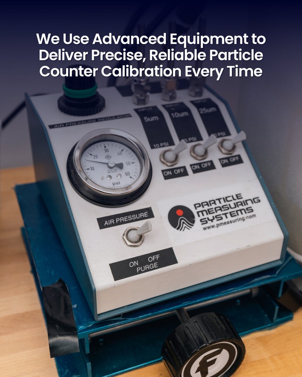 Alpha_Controls's tweet image. Ever wonder how we keep particle counters performing at their best? 🤔

This month on #BenchWatch, we&apos;re spotlighting our Particle Counter Calibration Bench, a system so accurate, even the smallest specs don&apos;t stand a chance. 👀

☝🏻 Request a Quote: bit.ly/3xwr4Lw