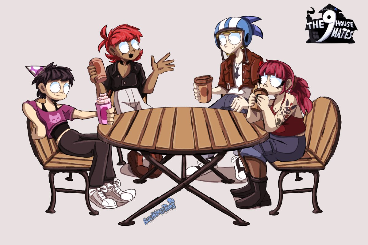 BlueHelmetToons's tweet photo. The 9 housemates - double coffee date
#coffee #coffeedate #doubledate #doubledates #couple #couplegoals #couplelove #the9housemates #bluehelmetoc #oc #ocs #myoc #myocs #originalcharacter #myoriginalcharacter #art #artwork #myart #digitalart #digitaldrawing #drawing #cartoon https://t.co/9qSoKbbgwB