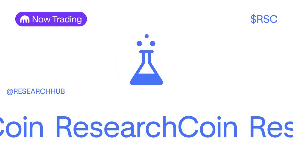 Now live on Kraken 📣 

$RSC by @researchhub

Start trading today ⤵️ 
app.kraken.com/JDNW/RSC