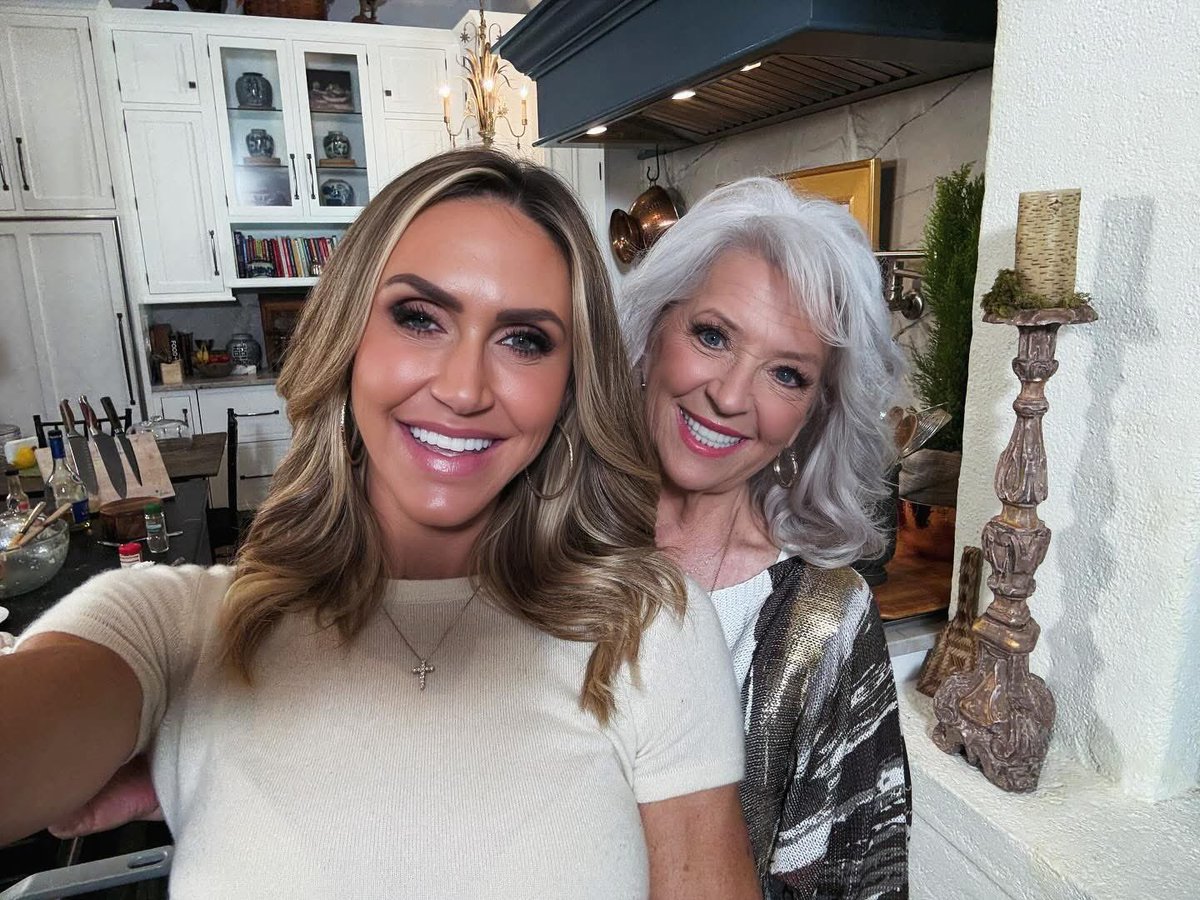 Is there anyone better to cook Thanksgiving food with than <a href="/Paula_Deen/">Paula Deen</a>?! She let us into her home kitchen to help prep for the big day! 🦃🧈😋 we’ll see you Saturday night at 9pm on @foxnews 🤗