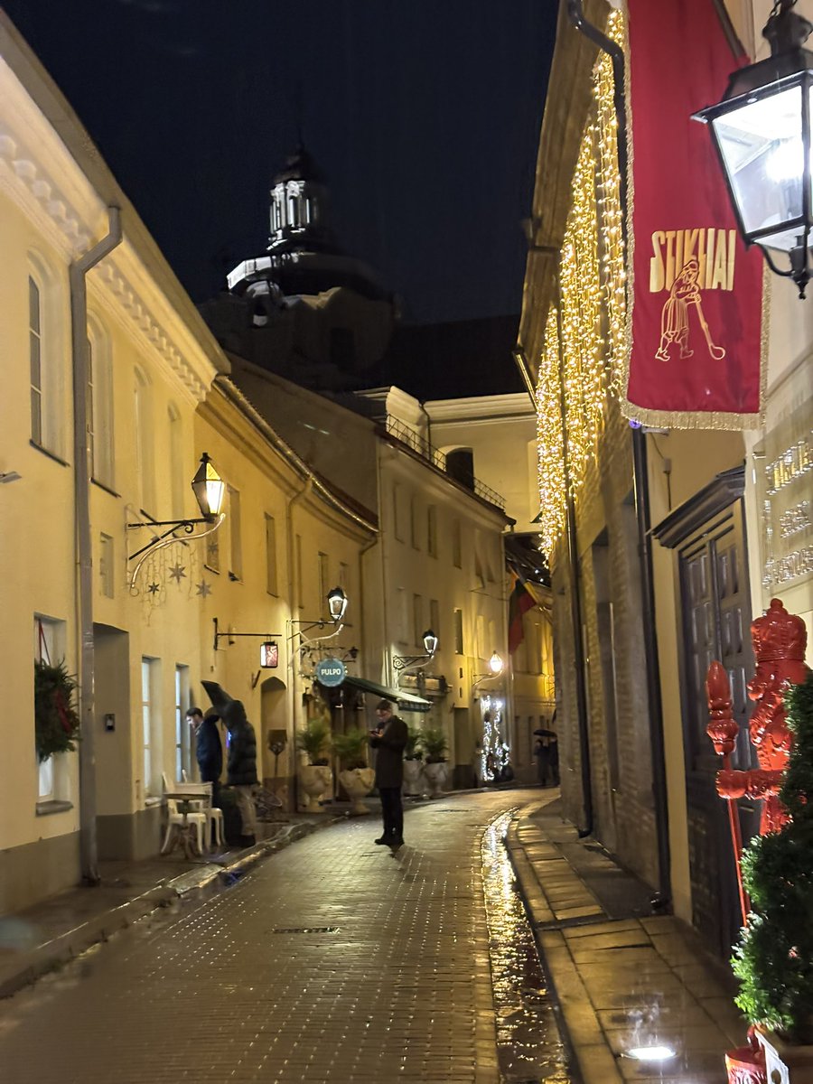ArkadyRzegocki's tweet image. A tymczasem w Wilnie już można poczuć świąteczną atmosferę 🎄✨#wilno #vilnius