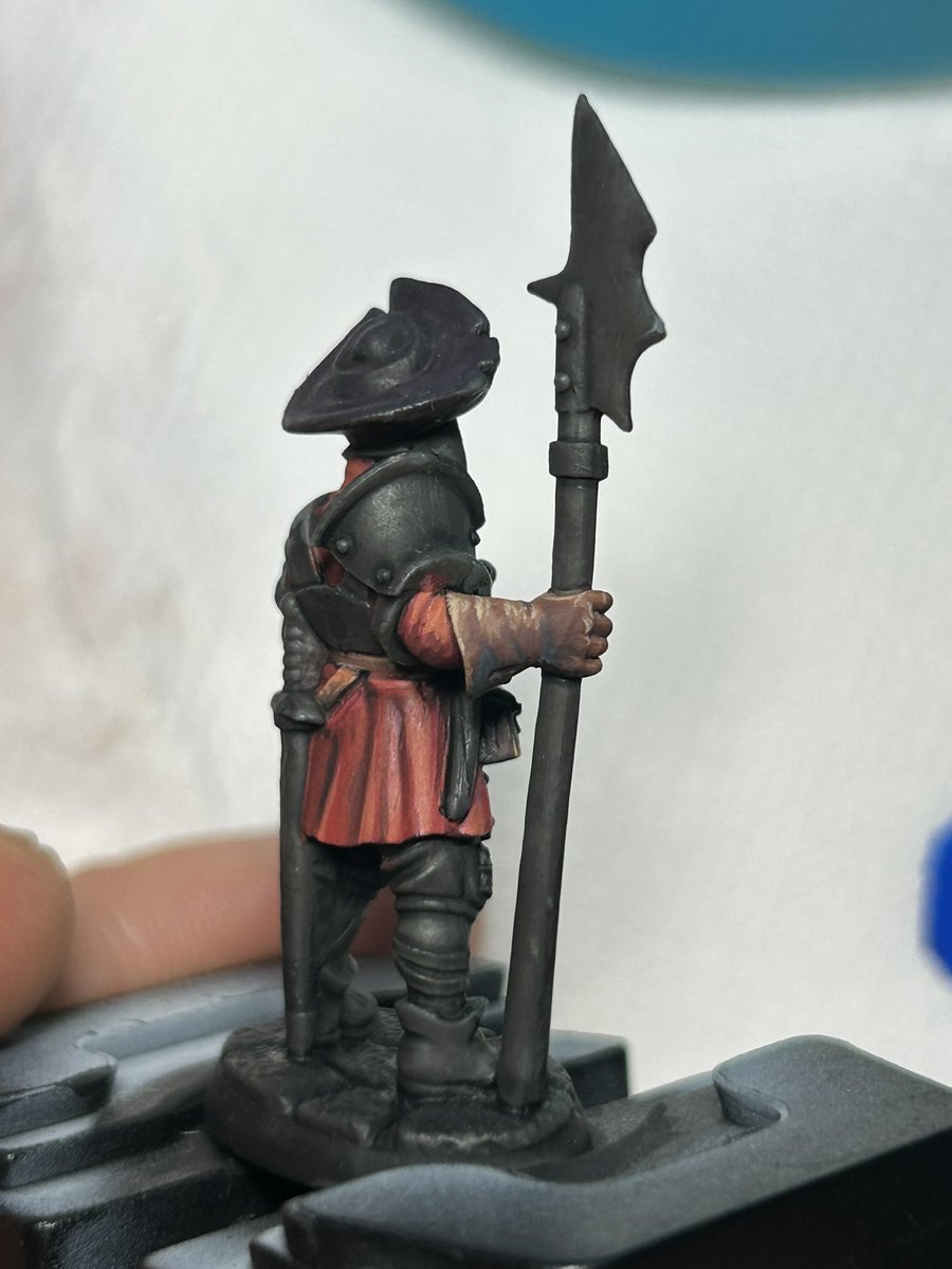 RagnarBlack's tweet photo. Watchman WiP#1 - back to
basics

#reaperminiatures #miniaturepainting #boardgame #painting https://t.co/TLIk3fkPMN