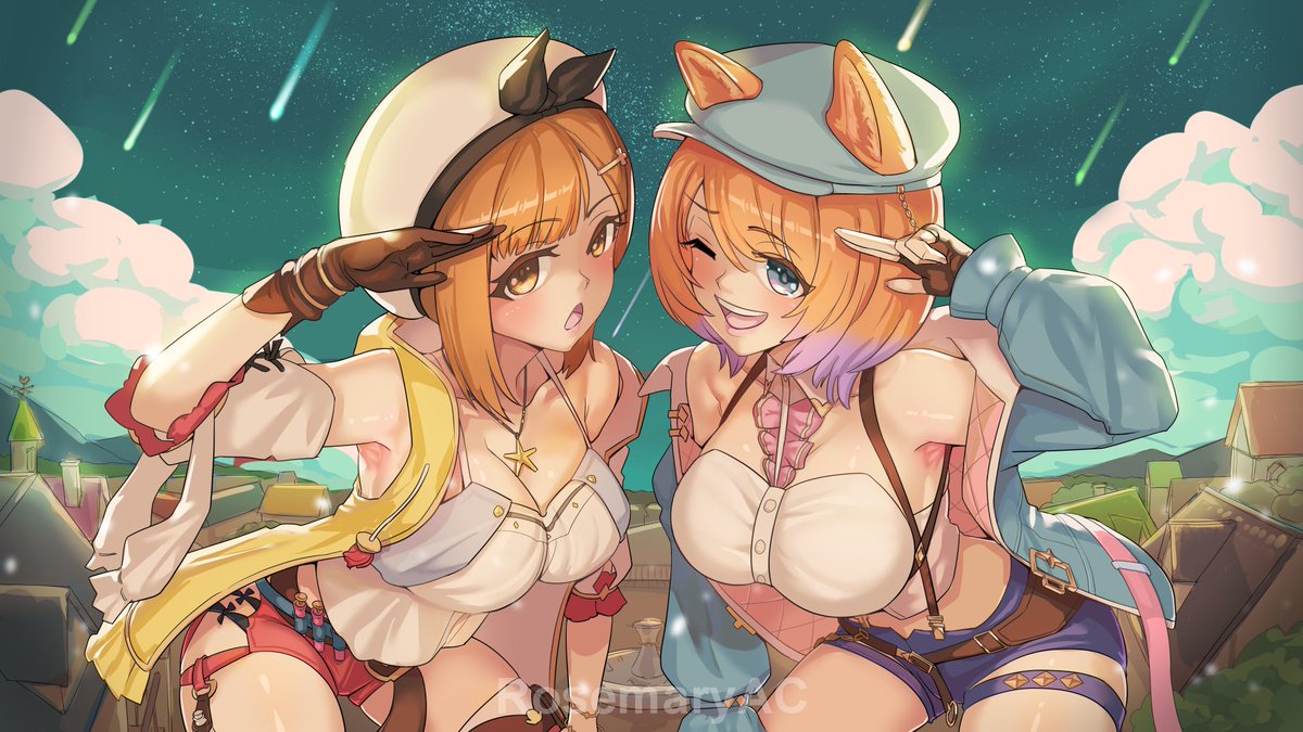 Ryza and Rias from the Atelier series~

Playing through Resleriana right now and I think Rias could really pass as Ryza's twin or at least close sibling ... So many common points between them!

#AtelierResRW #AtelierRyza