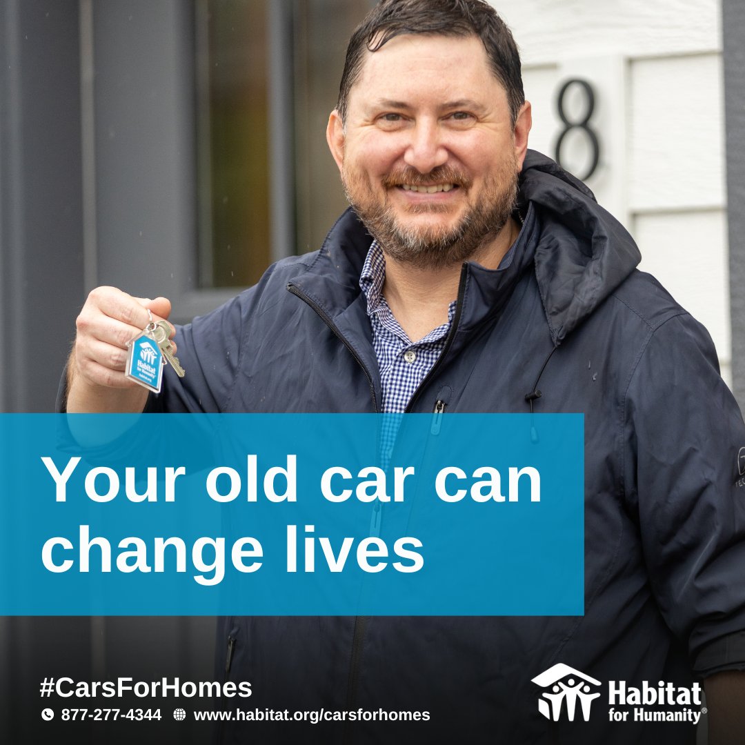 HabitatButte's tweet photo. Donate your old car today and help build affordable housing in your local area. 
Learn more https://t.co/e3t6Swu9dA

#HabitatForHumanity 
#CarsForHomes https://t.co/UyxcNM7ulz