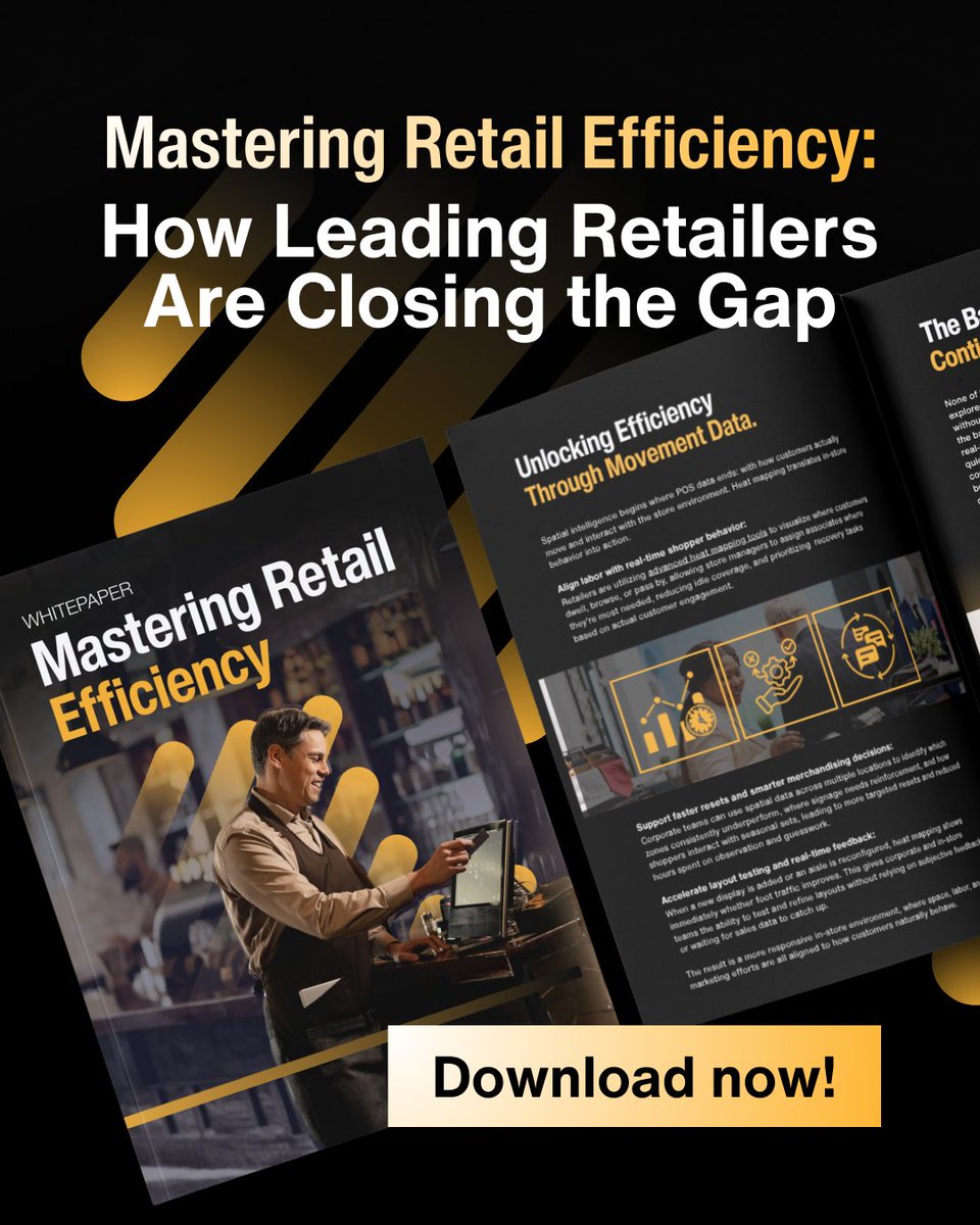 RETHINK_Retail's tweet image. Retailers are facing rising costs, shrinking margins, and growing pressure to operate with absolute precision.

Our new whitepaper breaks down the core principles behind building a more predictable, connected and efficient store—without overwhelming teams or adding complexity.…
