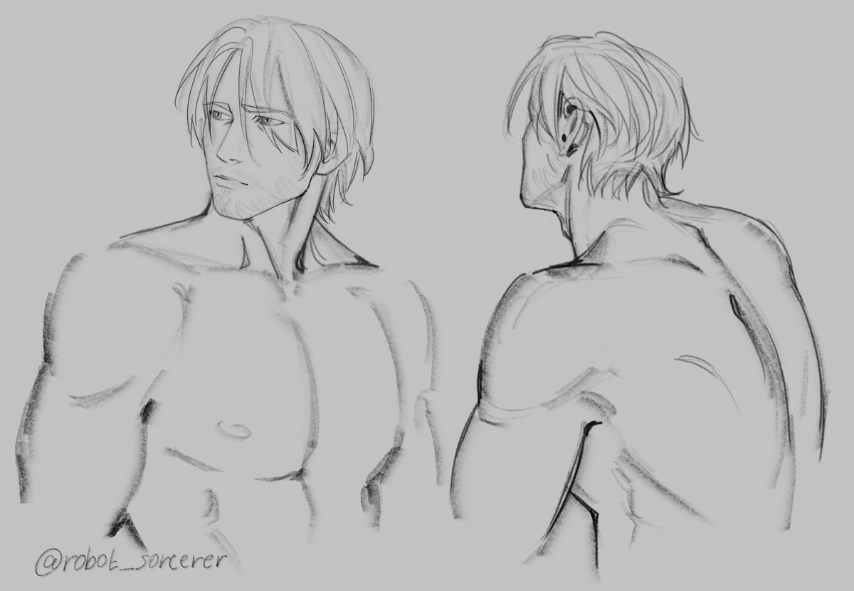 robot_sorcerer's tweet image. experiments with hairstyle
which one suits him better?
#DevilMayCry #dmc #Dante