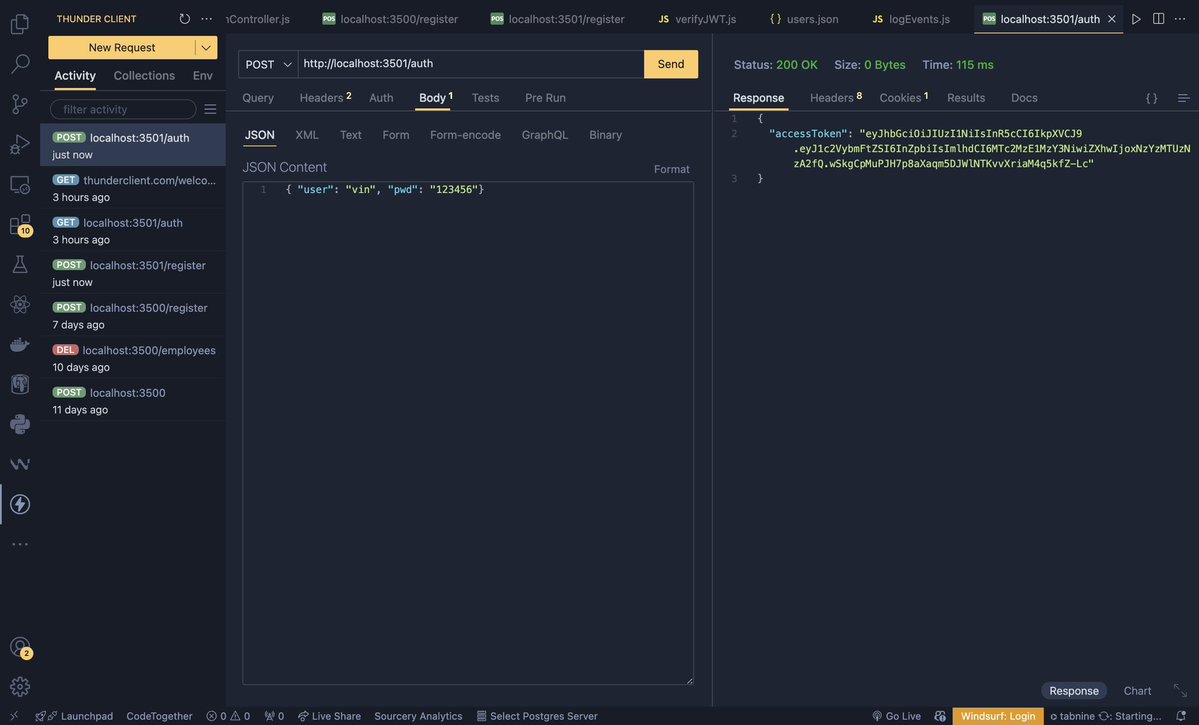 OyindaJr's tweet image. Understanding JWT access token flow in Node.js: payload → secret → signature → verify. Once that signature clicked, everything else was just middleware.👌👩‍💻

#SoftwareEngineering #tech #backend