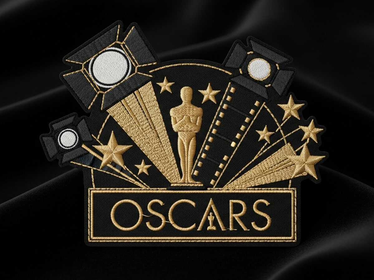 DigitEMB's tweet image. Lights on, embroidery magic! 🎬✨ This Oscars-themed patch features bold stitching, gold details, and cinematic flair. Perfect for apparel and collectors. Custom orders: support@digitemb.com 🌟🧵
#DigitEMB #Oscars #EmbroideryPatch #CustomDesign #AwardNight #PatchArt #Stitching