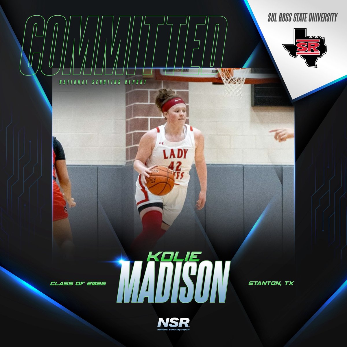 nsrnow's tweet image. 🚨#CommitmentAlert🚨
Congrats to #NSRbasketball 2026 grad Kolie Madison for committing to Sul Ross State University!💪🏀
 
👤 Coach Janell Smith  
#NSRcommit
#NSRKolieMadison 

#NSRcommit #collegerecruiting #success #teamwork #nsrathlete #sports #goals 
#motivation…