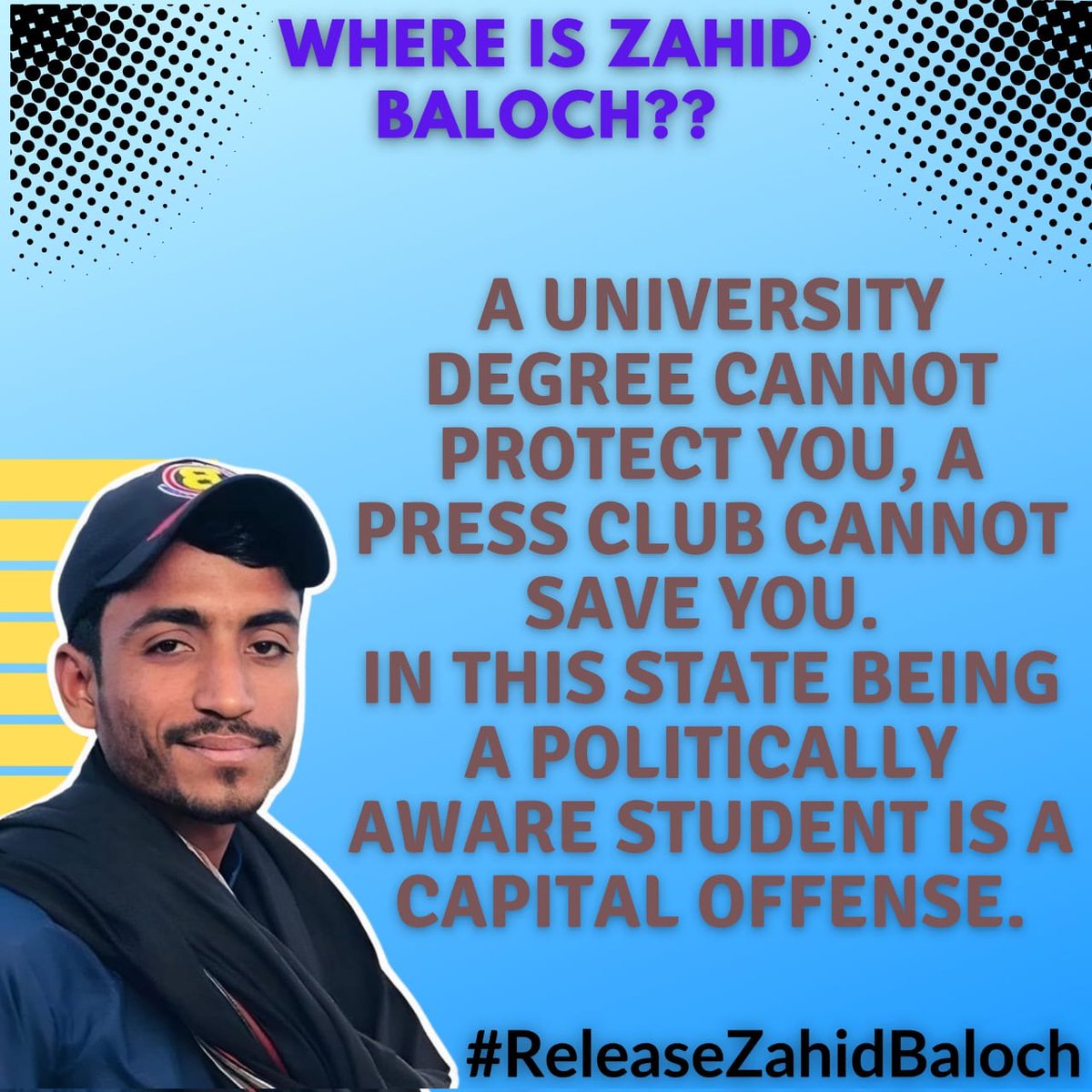 AdvDilawar7's tweet photo. #ReleaseZahidBaloch https://t.co/CFdl5t82f9