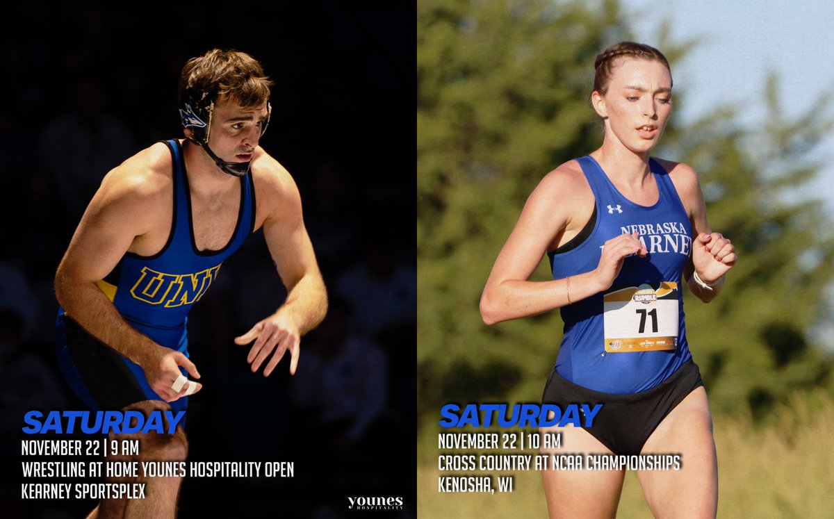 LOPER’S WEEK AHEAD 📣

Here is what is going on for the Lopers this week 🤘

Sponsored events:
<a href="/loperwrestling/">UNK Loper Wrestling</a> 
🗓️: Saturday, November 22
🕕: 9 AM
🆚: Younes Hospitality Open
📍Kearney Sportsplex
🤘Sponsor: Younes Hospitality

#GoLopers