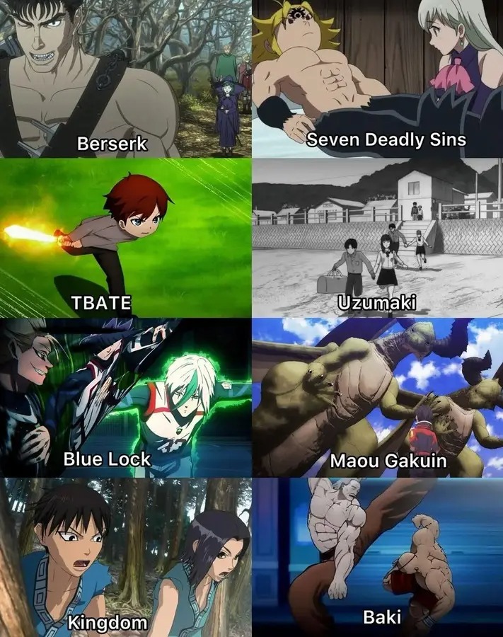 O_Sebola's tweet image. Qual anime foi mais destruído pela animação cagada?