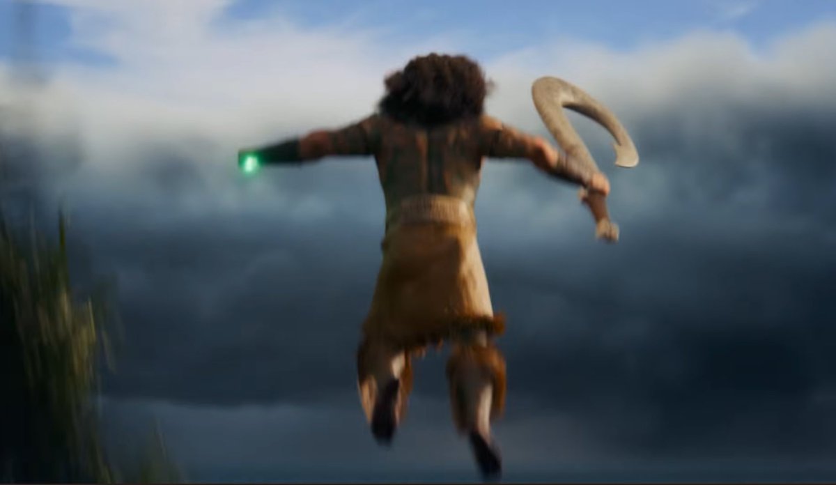 DiscussingFilm's tweet image. First peek at The Rock as Maui in the live-action ‘MOANA’ remake