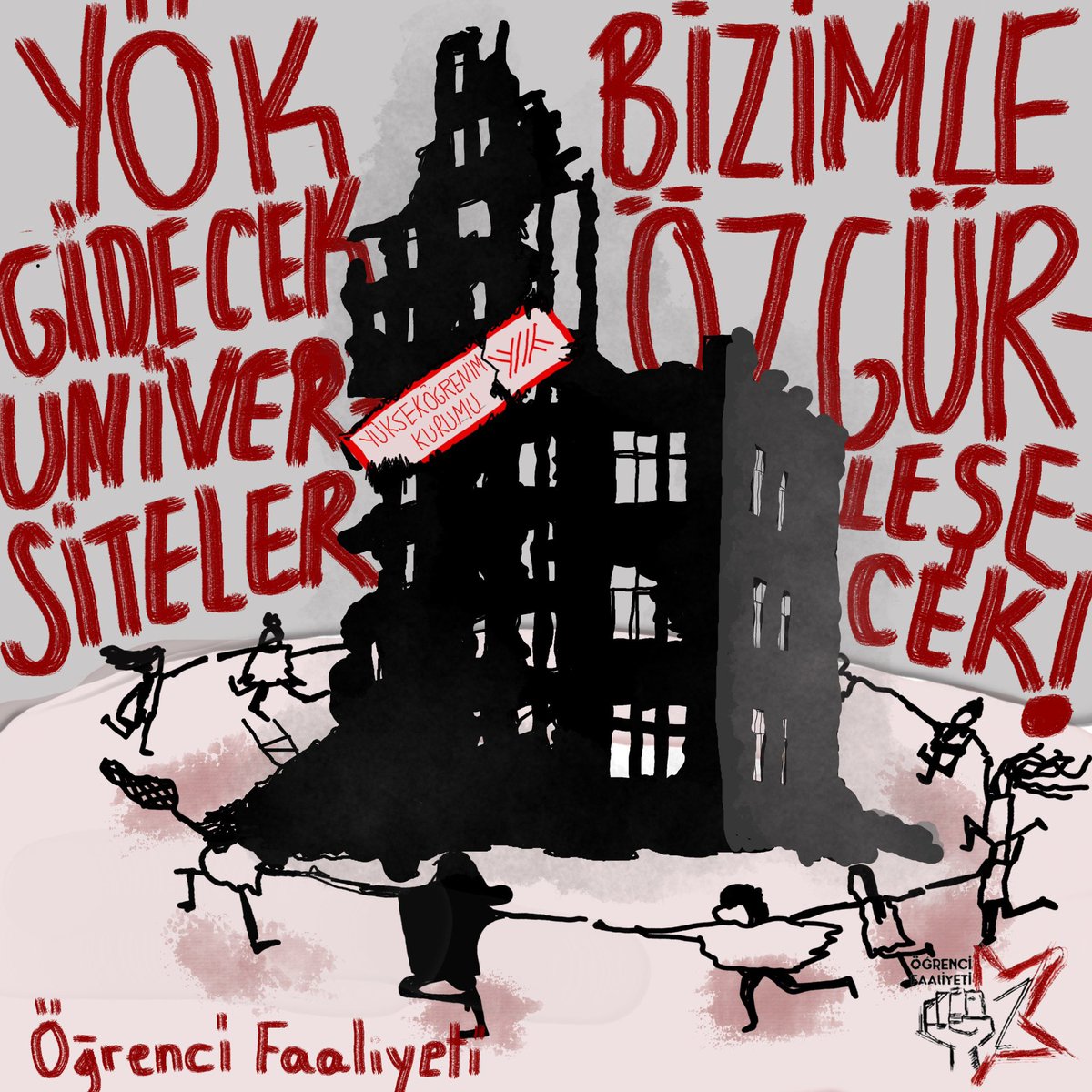 🚨YÖK, üniversitenin 3 yıla düşürüleceğini ve öğrencilerin “daha erken iş hayatına atılabileceğini” müjde diye duyuruyor.

Bu müjde dilini iyi biliyoruz: Patronların ihtiyaç duyduğu ucuz emek için kapıları açtığınız her düzenleme, gençlerin hayatından çalınan yıllara dönüyor.
