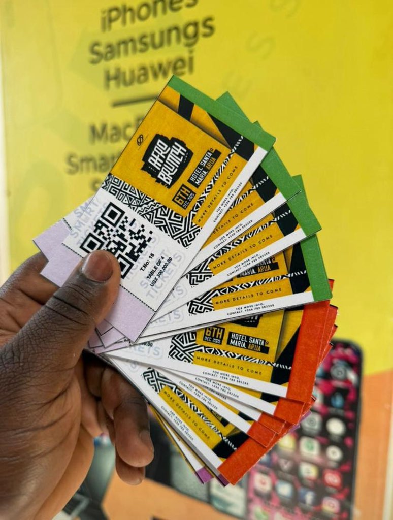 With this Massive line, what’s stopping you from attending Afro Brunch

Get your dancing shoes and tickets ready