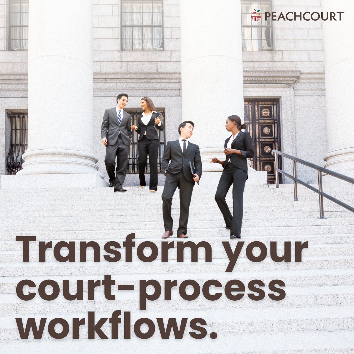 GreenCourtTech's tweet image. PeachCourt helps courts and attorneys organize filings, track statuses, and manage documents in one place—so every appearance is better prepared and easier to manage behind the scenes.

Learn more: peachcourt.com

#PeachCourt #CourtTech #WorkflowTools #DigitalCourts