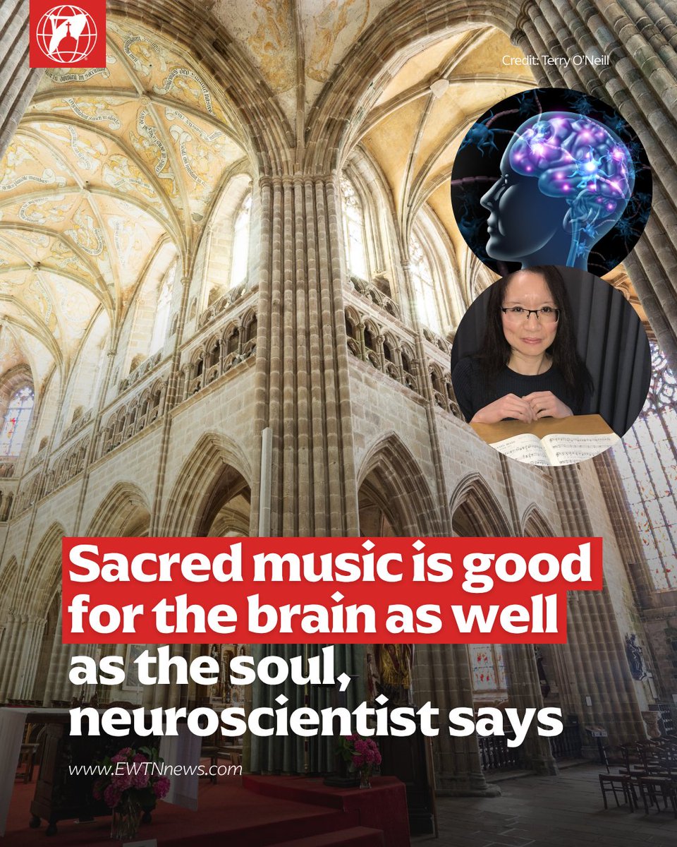 Sixteen hundred years ago, St. Augustine was credited with saying, “He who sings, prays twice.” Today, scientific research shows that he who sings, performs, or listens to music also enriches and strengthens his brain, according to Catholic neuroscientist Kathlyn Gan.

Not only