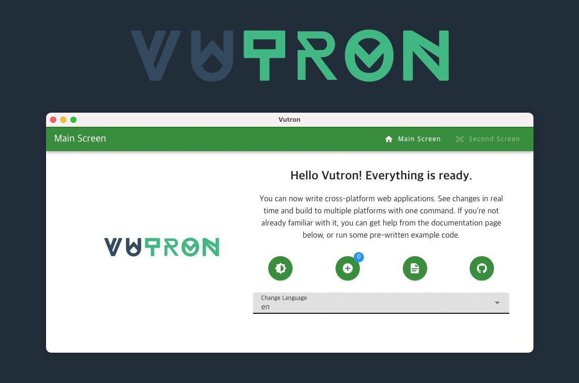MadeWithVueJS's tweet image. Vutron is a preconfigured template for developing cross-platform desktop apps made with Vue, @vuetifyjs &amp;amp; Electron 🖥️⚡️ - madewithvuejs.com/vutron