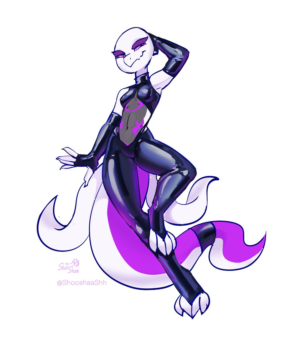 Latex time with Salazzle Varianna 🖤

For <a href="/BioH13/">Hazel Radiate 🔞</a>