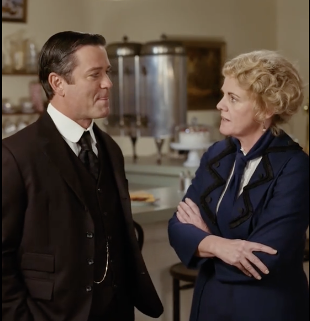 TVTango's tweet photo. 🌟Watch tonight @ovationtv 8pmET/5pmPT New Episode #MurdochMysteries "Murder, She Wrote" Starring @yannick_bisson @shanicebanton #ThomasCraig @JollyHarris *Guest Star @sally_lindsay About https://t.co/dxiap4K5J8 https://t.co/Ie0sZVL7EJ