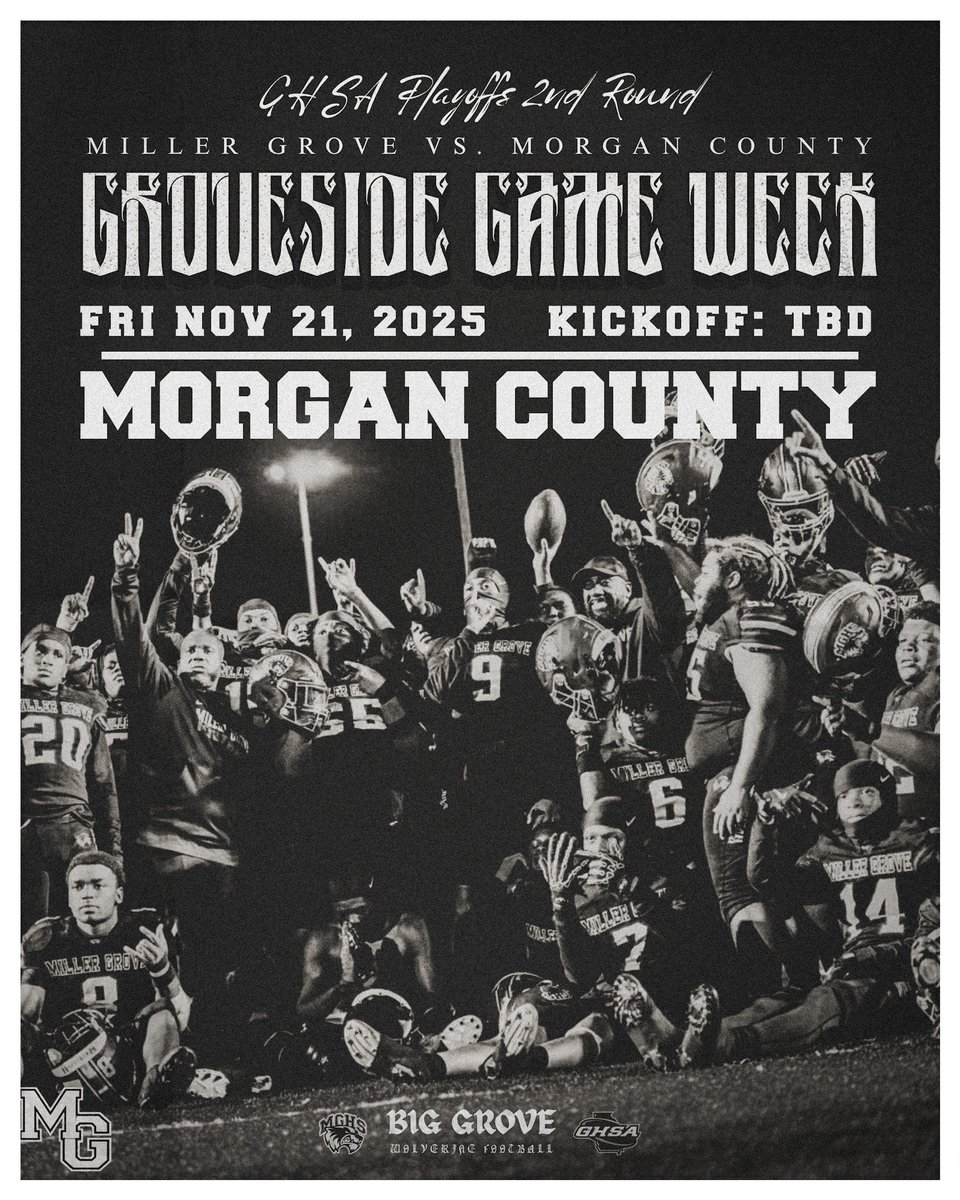 Miller Grove Football tweet media