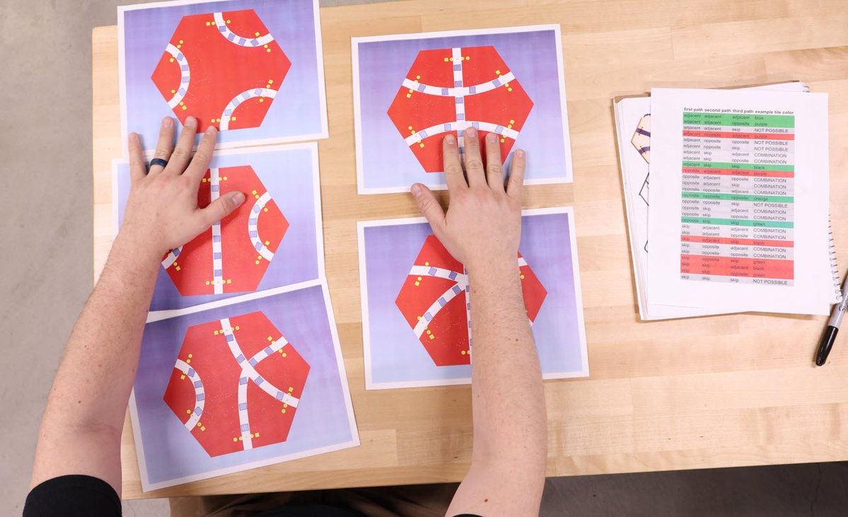 digikey's tweet image. Maker Project - Pixel Path: The Magnetic PCB Tile Game - Part 2  bit.ly/4o54nYK