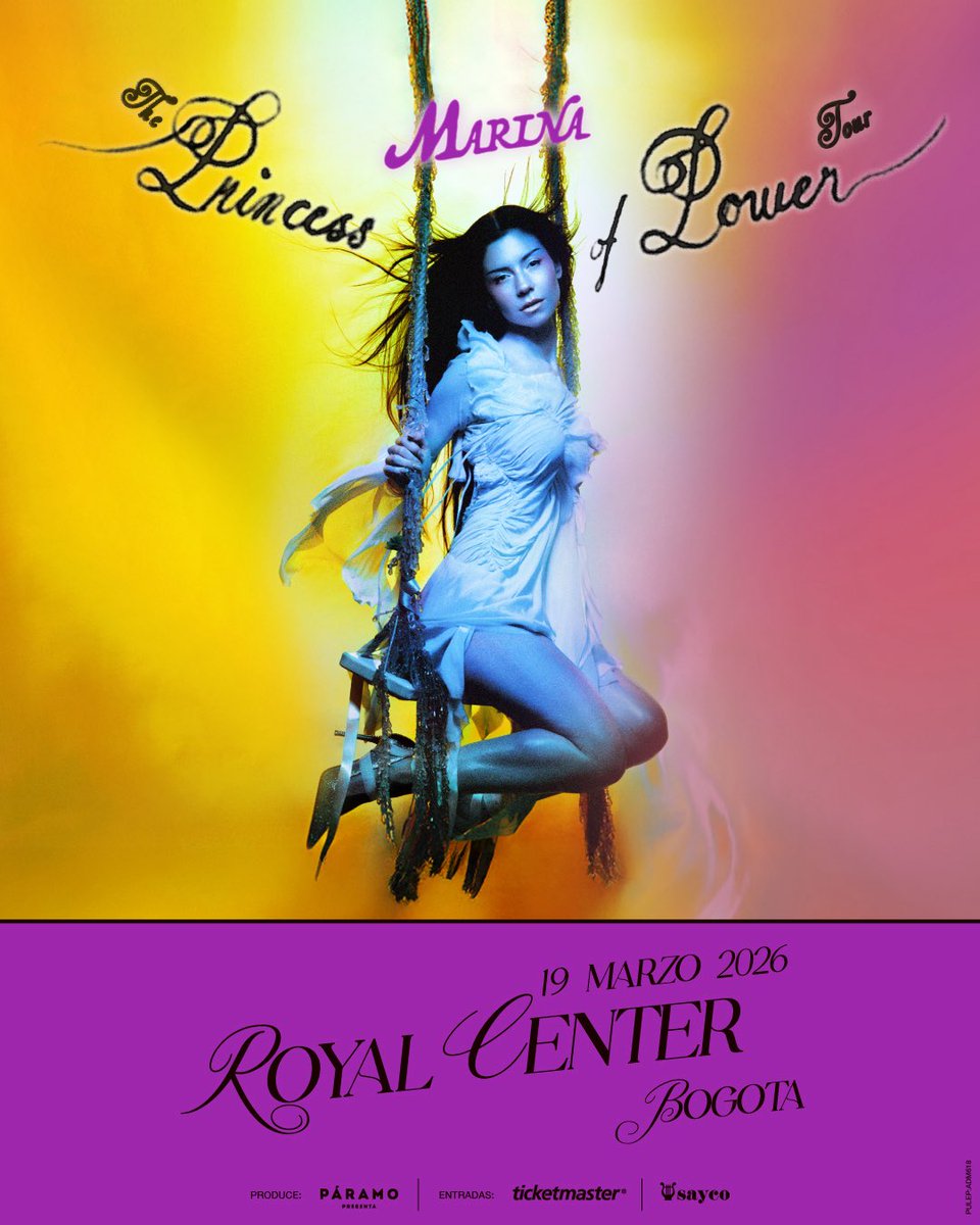 paramo_presenta's tweet image. Más de quince años de carrera, una maestra entre el mundo indie y el pop internacional, la voz de Gales, @MarinaDiamandis estará teniendo su show titular el próximo 19 de marzo. 👑💎

Asegura tu entrada a partir del viernes 21 de noviembre a las 10AM en Tickemaster.co