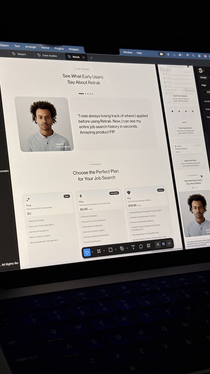 AbatiSamuel's tweet image. Designed this last year with @clintonimaro and @tedddyoweh 

Effortless job tracking meets clean, fast resume building and lots more.

I cooked fr🫆
