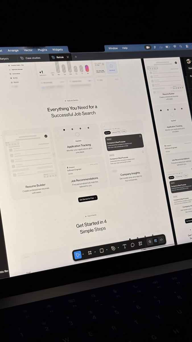AbatiSamuel's tweet image. Designed this last year with @clintonimaro and @tedddyoweh 

Effortless job tracking meets clean, fast resume building and lots more.

I cooked fr🫆
