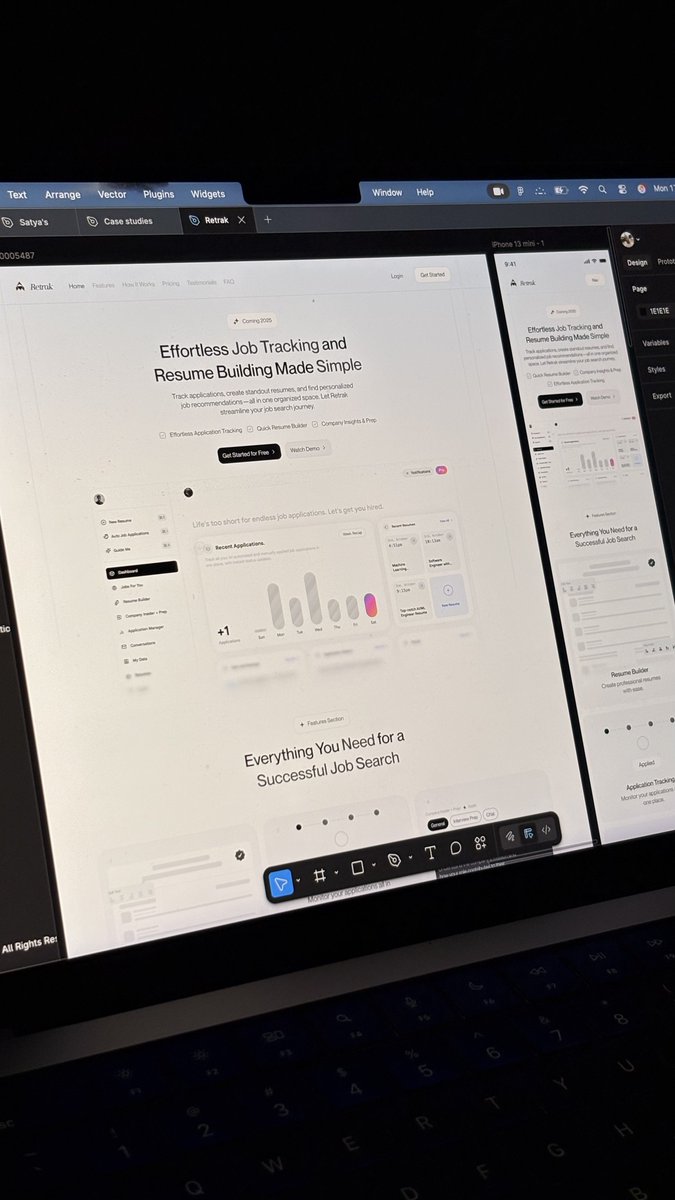 AbatiSamuel's tweet image. Designed this last year with @clintonimaro and @tedddyoweh 

Effortless job tracking meets clean, fast resume building and lots more.

I cooked fr🫆