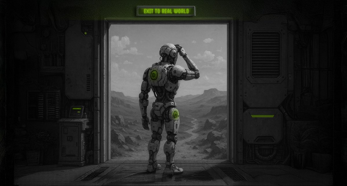 codecopenflow's tweet image. One of robotics’ hardest problems isn’t making robots move; it’s making what they learn in simulation work in the real world.

No matter how detailed a virtual environment is, it can’t fully capture the messiness of reality: friction changes, shifting light, unpredictable humans.…