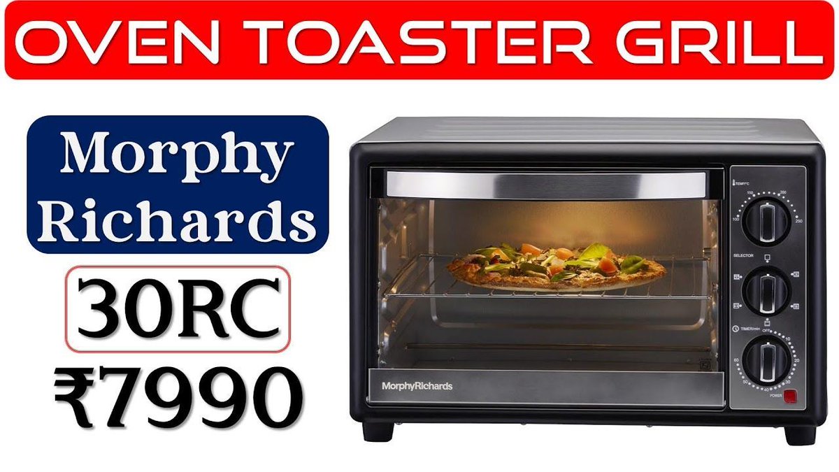 GadgetsShiksha's tweet image. Are you looking for a 30 Liter Oven Toaster Grill? Check out the #Morphy Richards 30RC 30 Liter OTG! #Appliance #Kitchen #Kitchenappliance #MorphyRichards #OvenToasterGrill #Oven #Toaster #Grill #OTG #ओवन #टोस्टर #ग्रिल #ओवनटोस्टरग्रिल #Review ►youtu.be/M25Bpc6xYpM