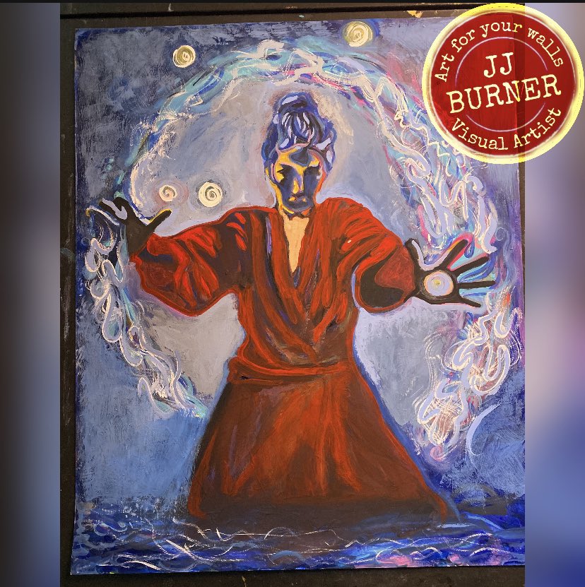 jj_burner's tweet photo. Relax, trust, surrender
to the intelligence behind creation itself
Painting progress
18×24 hand painted acrylic by me JJ Burner
Reach out to me to see this and more art in the real world
This application is just a tool and a convenience for me to display my works while I paint https://t.co/VeTEQl5d4J
