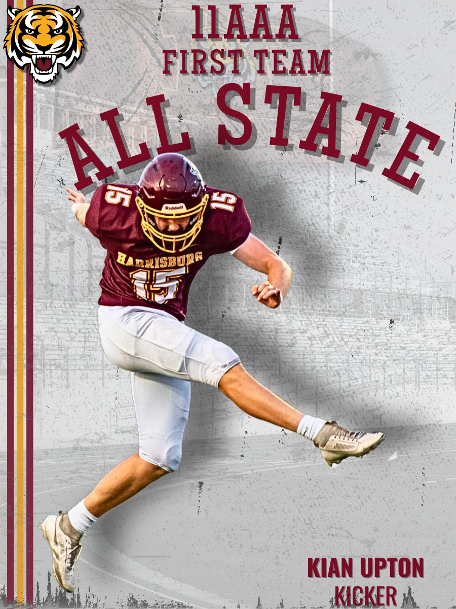 Congrats to Kian Upton on earning All State Honors. #WellDeserved