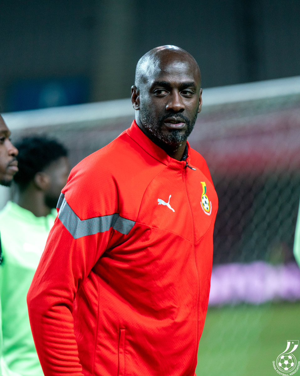 GhanaBlackstars's tweet image. 📸 Head Coach Otto Addo 🫡

#BlackStars