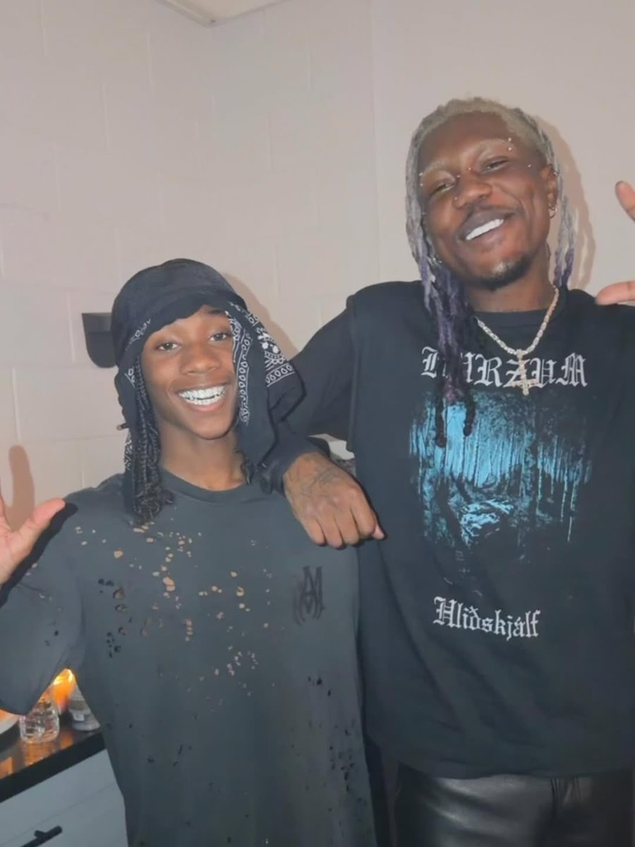 Ken Carson, Destroy Lonely &amp; Aiden, XXXTentacion’s brother, spotted backstage at the Antagonist 2.0 Tour! 🔥