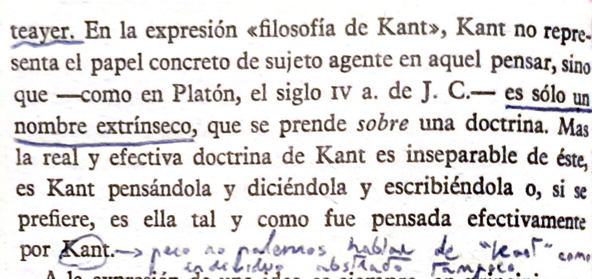 electricalecc's tweet image. Ortega, sobre las historias de la filosofía y su desconexión respecto de la historia real; y, así también, de la propia filosofía.