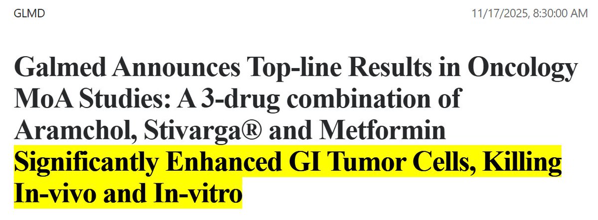$GLMD 91,63 million shares traded vs 5,48 million float🔥 16X float! let's see a nice reversal &amp; revisit today's high!